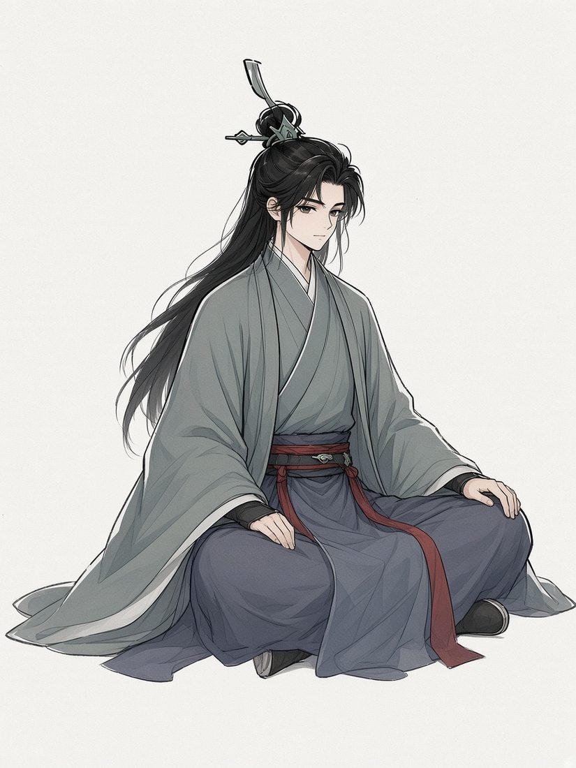 角色冥想姿（含纸底）